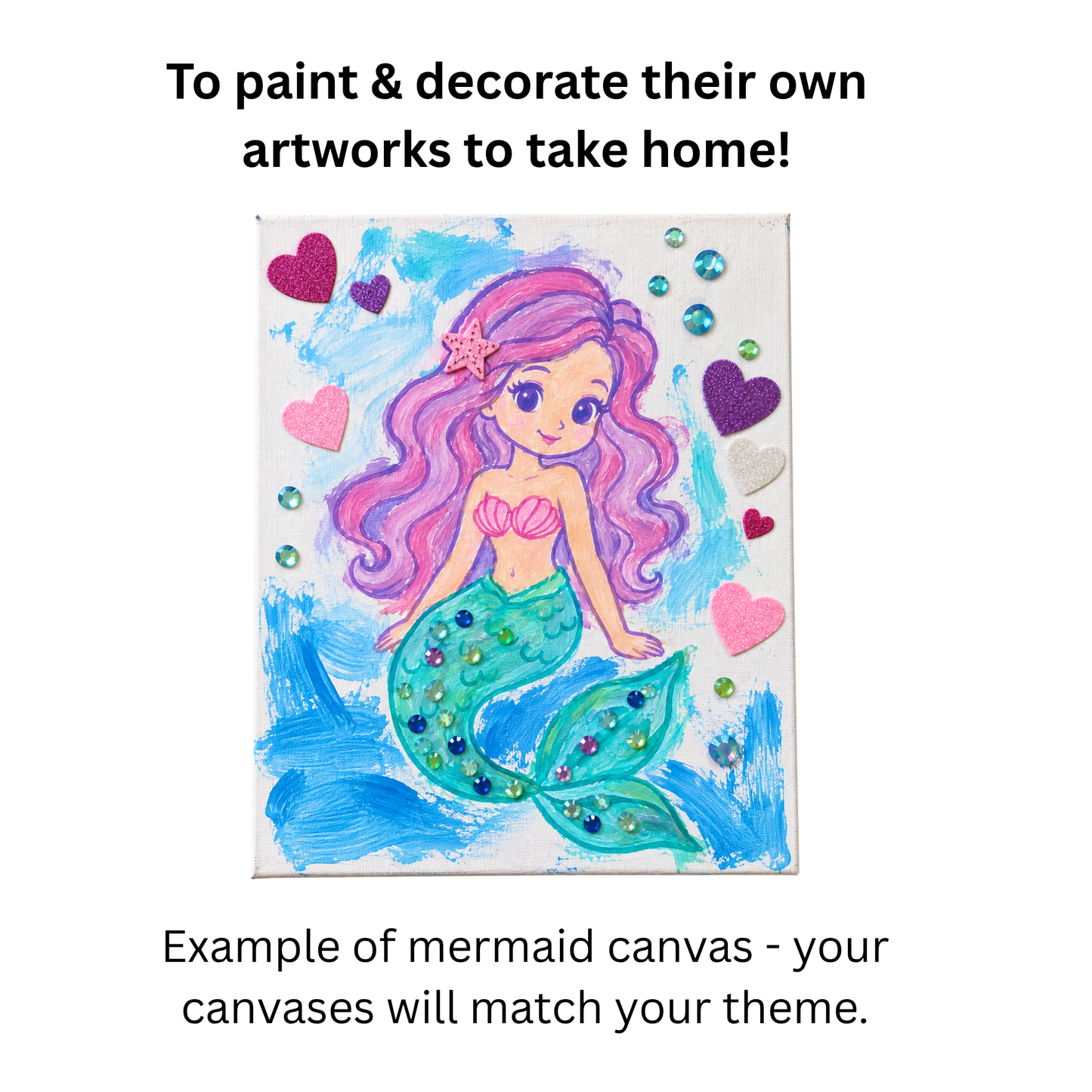 Canvas Painting Party Kits - Choose Your Theme!
